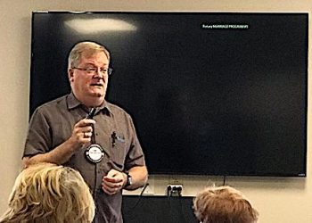 LOUISA ROTARY HEARS LOCAL PASTOR SPEAK OF LOVE IN MARRIAGE