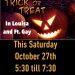 TRICK OR TREAT IN LOUISA / LAWRENCE COUNTY AND FT. GAY