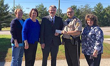 YOUNGER WOMEN’S CLUB HONORS SHERIFF GARRETT ROBERTS FOR 32 YEARS SERVICE