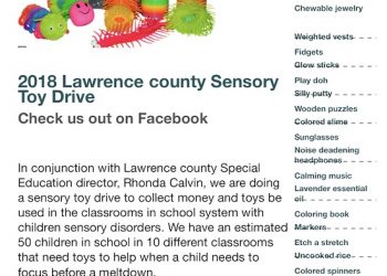 2018 SENSORY TOY DRIVE FOR ‘MELTDOWN’ TOYS