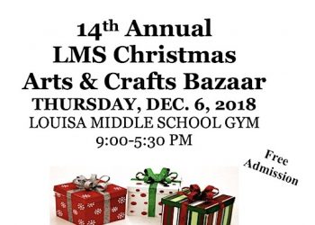 ANNUAL LMS CHRISTMAS BAZAAR COMING DECEMBER 6