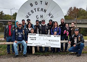WAYNE CO. ‘BROTHERS OF THE WHEEL’ RAISE $3,500 FOR ST. JUDE’S