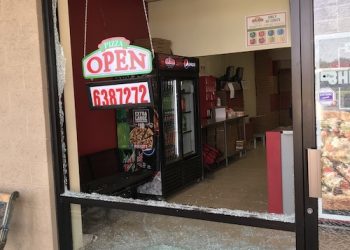 SHOTS FIRED INTO LOUISA PAPA JOHNS, POLICE SEARCHING FOR SHOOTER