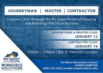ELECTRICIAN CLASSES COMING UP AT BSCTS