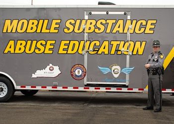 KSP INTRODUCES NEW MOBILE DRUG EDUCATION TRAILER TO INFORM PUBLIC ABOUT EFFECTS OF SUBSTANCE ABUSE