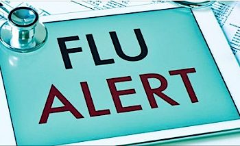 FLU NUMBERS JUMPED 65% IN FIRST WEEK OF YEAR