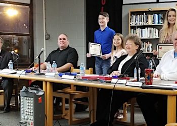 LAWRENCE BOE HEARS ABOUT VISIT FROM LT. GOVERNOR HAMPTON