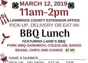 4-H SUMMER CAMP FUNDRAISER: Pork BBQ