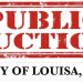 LOUISA CITY HAVING SURPLUS AUCTION