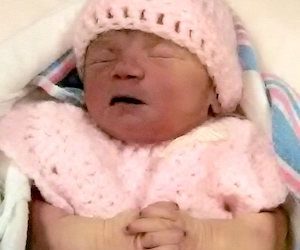 Miss Kylie Faith York, infant daughter of Taylor Richard York and Jessica Dawn Romans of Crum, WV