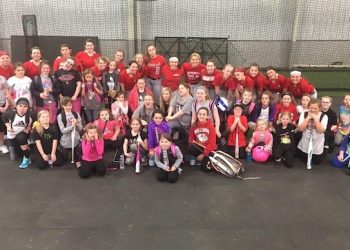 BENEFIT PRE SEASON BASEBALL/SOFTBALL CAMP IS WELL ATTENDED DESPITE THE WEATHER