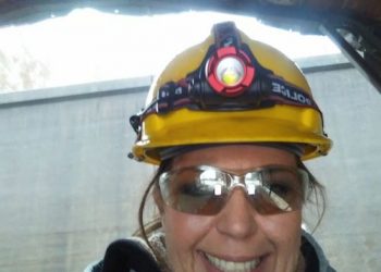 STEP UP FOR WOMEN GRAD ENJOYS SAW CUTTER JOB