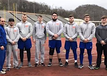 TOLSIA TRACK TEAM IMPROVING WITH EACH MEET
