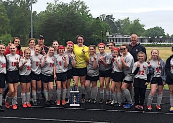 LAWRENCE CO. MIDDLE SCHOOL CLAIMS THE OVC GIRLS SOCCER CHAMPIONSHIP