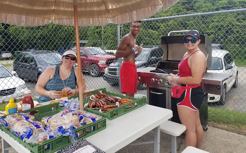 3-Louisa-City-Pool-Cooks-Out