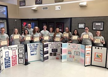 LAWRENCE BOE RECOGNIZES ‘HEALTH CONSCIOUS’ GROUP AT MEETING