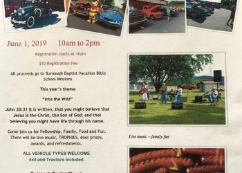 BURNAUGH BAPTIST CHURCH 2019 ANNUAL CAR SHOW