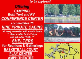 LAWRENCE COUNTY PARK …at Yatesville Lake is open for adventure