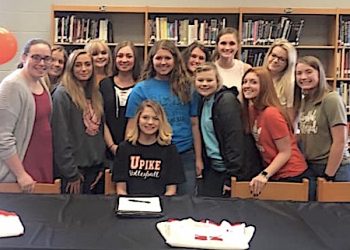 LAWRENCE CO. VOLLEYDAWG LEXIE WORKMAN SIGNS WITH UPIKE