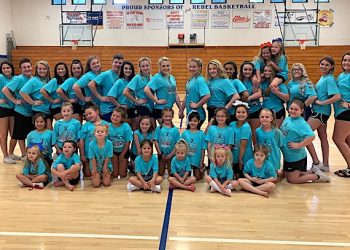 CHEERLEADING CAMP AT TOLSIA GIVES BACK TO THE YOUTH