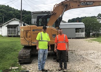 WATER LINE REPLACEMENT PROJECT UNDERWAY IN LOUISA