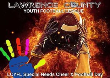 “1st Annual” Lawrence County Youth Football League Special needs cheer & Football day