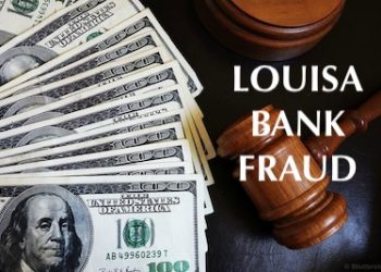 UPDATE:  FORMER BANK EMPLOYEE ADMITS TO EMBEZZLING $45,000 FROM LOUISA COMMUNITY BANK