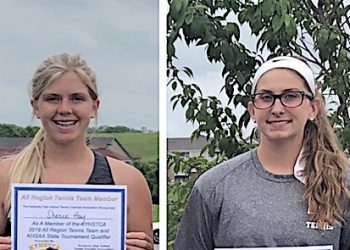 TWO LC TENNIS PLAYERS WILL MOVE ON TO COLLEGE LEVEL