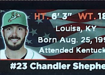 LOUISA NATIVE SHEPHERD PITCHES WELL IN LAST START BEFORE  ALL STAR BREAK