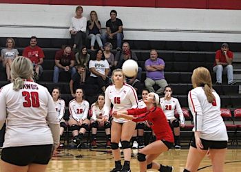 VOLLEYDAWGS PICK UP WIN OVER HOLY FAMILY; BULLDOG BASH SET FOR SATURDAY