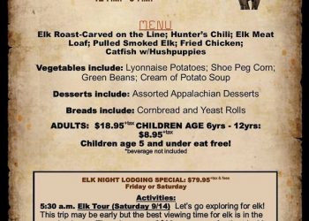 ELK NIGHT AT JENNY WILEY RESORT PARK