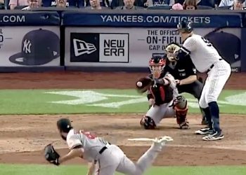 SHEPHERD SHOWS OUT IN BIG LEAGUE DEBUT VS YANKEES