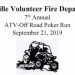 WEBBVILLE VFD TO HOST 7TH ANNUAL ATV–OFF ROAD POKER RUN SATURDAY