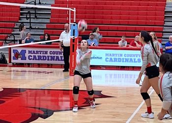 Martin Co. Sweeps Lawrence Co. In Volleyball action