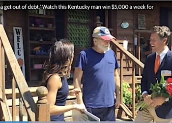 PRESTONSBURG MAN PROVES SOMEONE ACTUALLY WINS $5,000-A-WEEK PRIZE