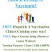 Another Hep A FREE vaccination clinic in Lawrence County