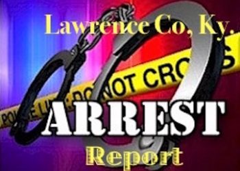 LAWRENCE COUNTY ARRESTS – OCTOBER 7-12, 2019
