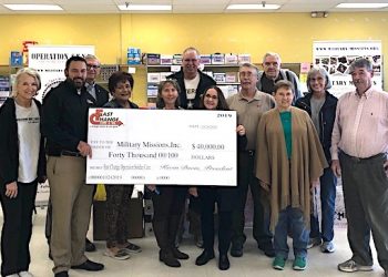 ‘Operation Soldier Care’ with Fast Change collects $40,000 for deployed troops