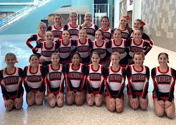 LMS cheerleaders get bid to nationals, while high school falls short