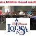Louisa Utility Board Special Meeting Agenda November 7, 2019