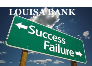 WILSON EXPLAINS FAILURE OF LOUISA COMMUNITY BANK