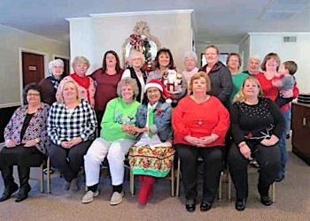 Inez Hometown Homemaker Christmas Party at Miss Ida’s