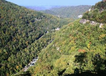 Breaks Interstate Park will soon be home to the longest pedestrian swinging bridge in North America