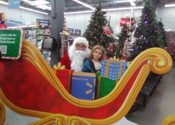 TOYS FOR TOTS TOY DRIVE AT LOUISA WALMART; SANTA VISITS FOR PICS, TOO