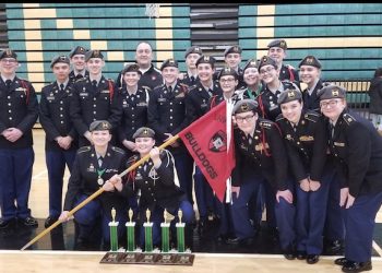 Lawrence County JROTC Sweeps Competition held at North Bullitt HS