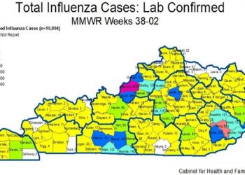 21 deaths from flu confirmed in Ky., cases much higher than last year