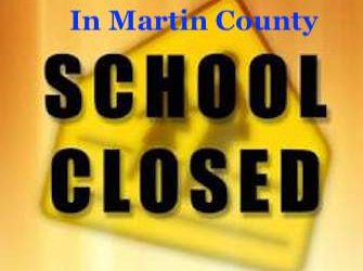 Schools Closed in Martin County rest of the week, Jan. 29, 30, 31
