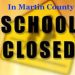 Schools Closed in Martin County rest of the week, Jan. 29, 30, 31