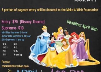 DISNEY PAGEANT COMING TO LOUISA COMMUNITY CENTER APRIL 26