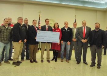 GOVERNOR COMES TO TOWN BEARING NEW $50,000 ADA PARK/SPLASH PARK FUNDING